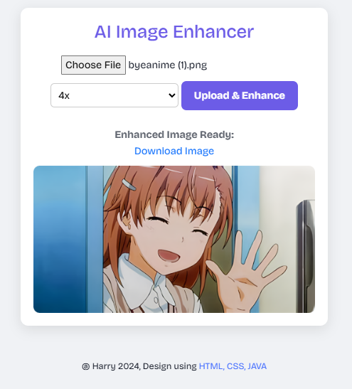 AI image HD conveter
