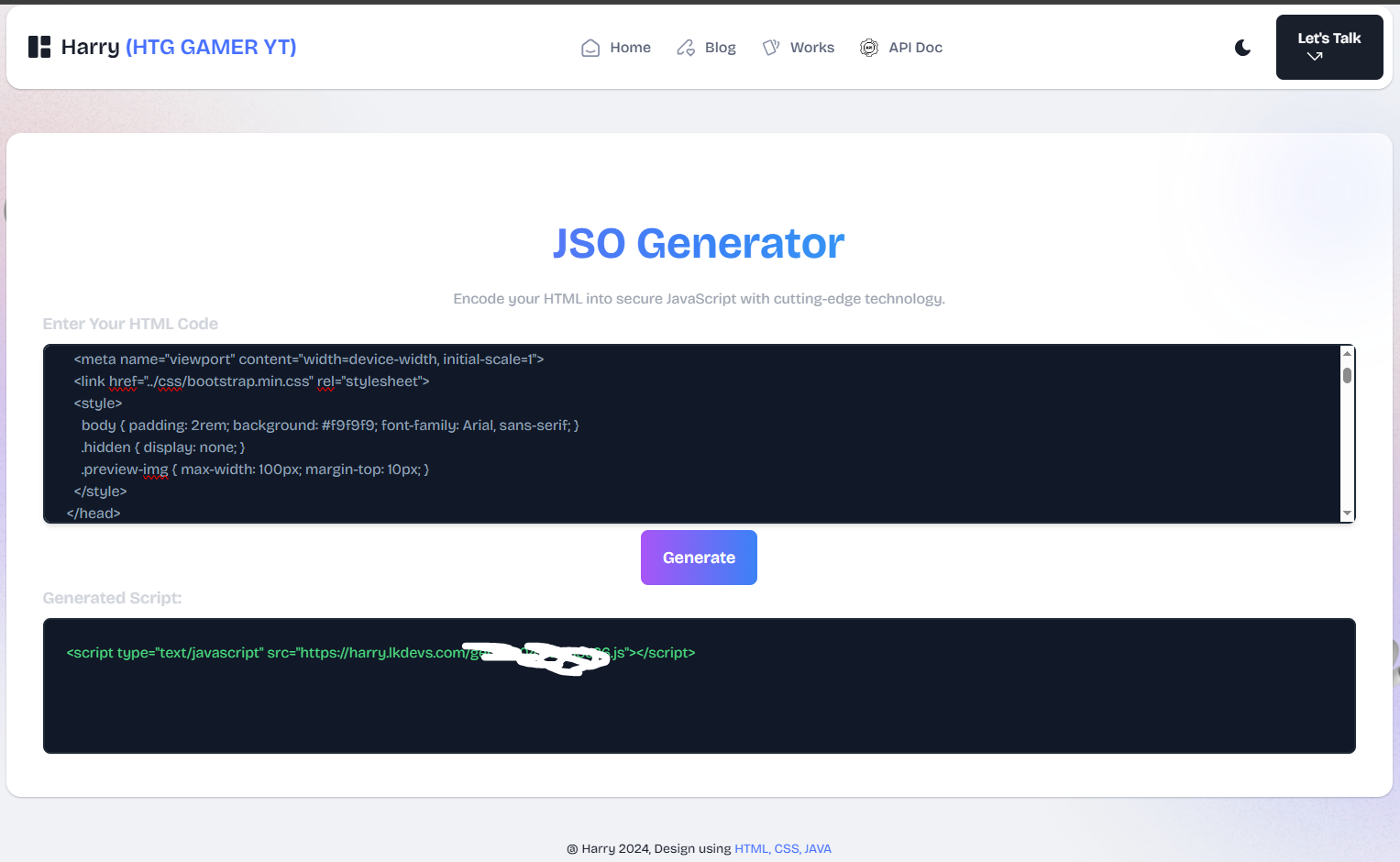 JSO Generator